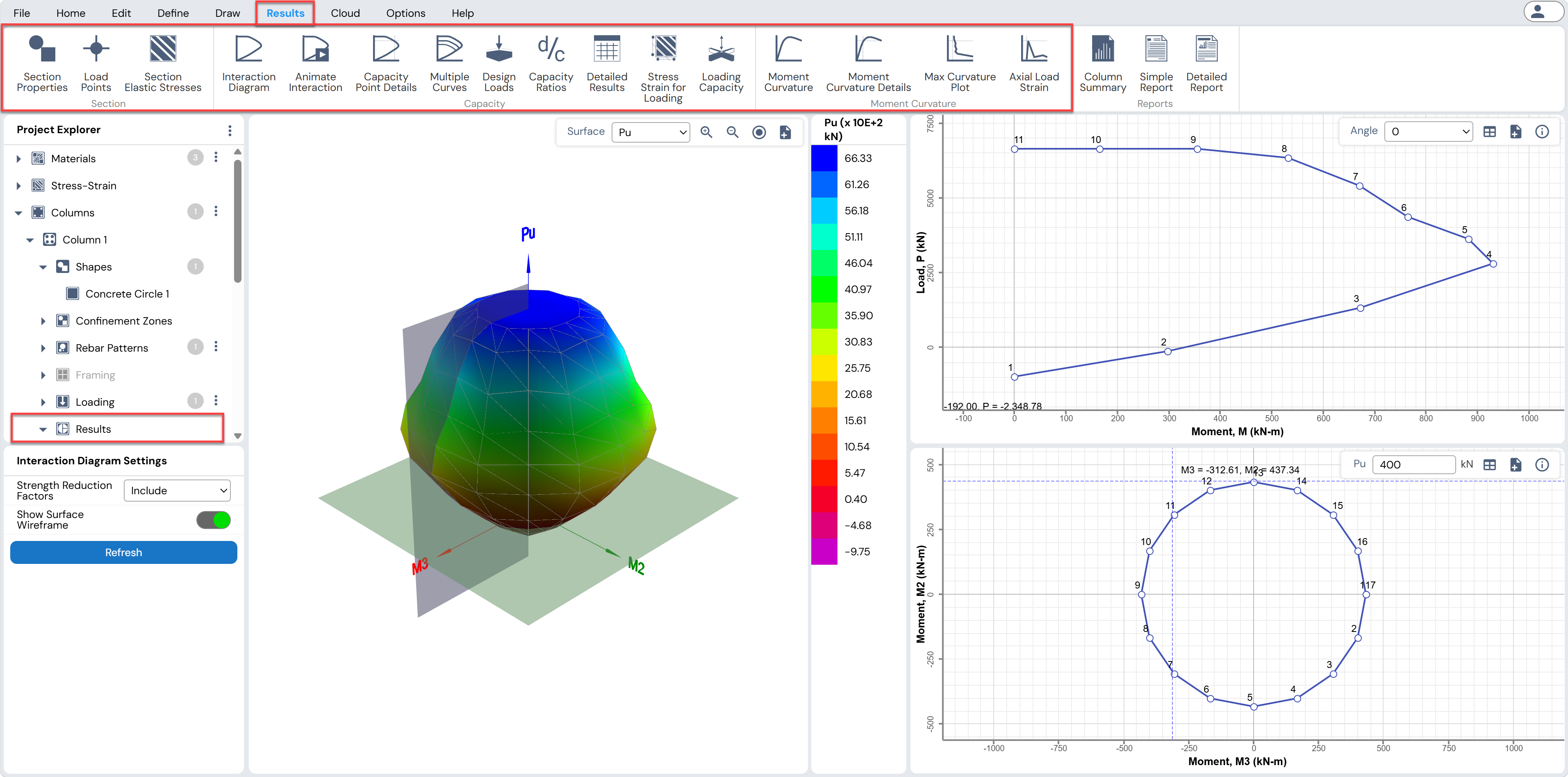 Viewing Result Options